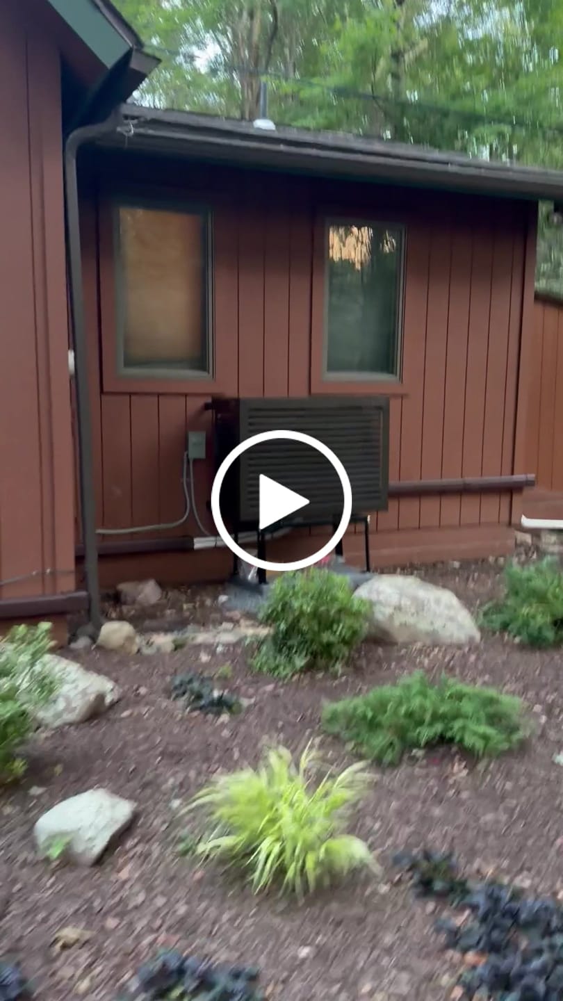 Customer video review of Mini-Split AC Cover - Bronze