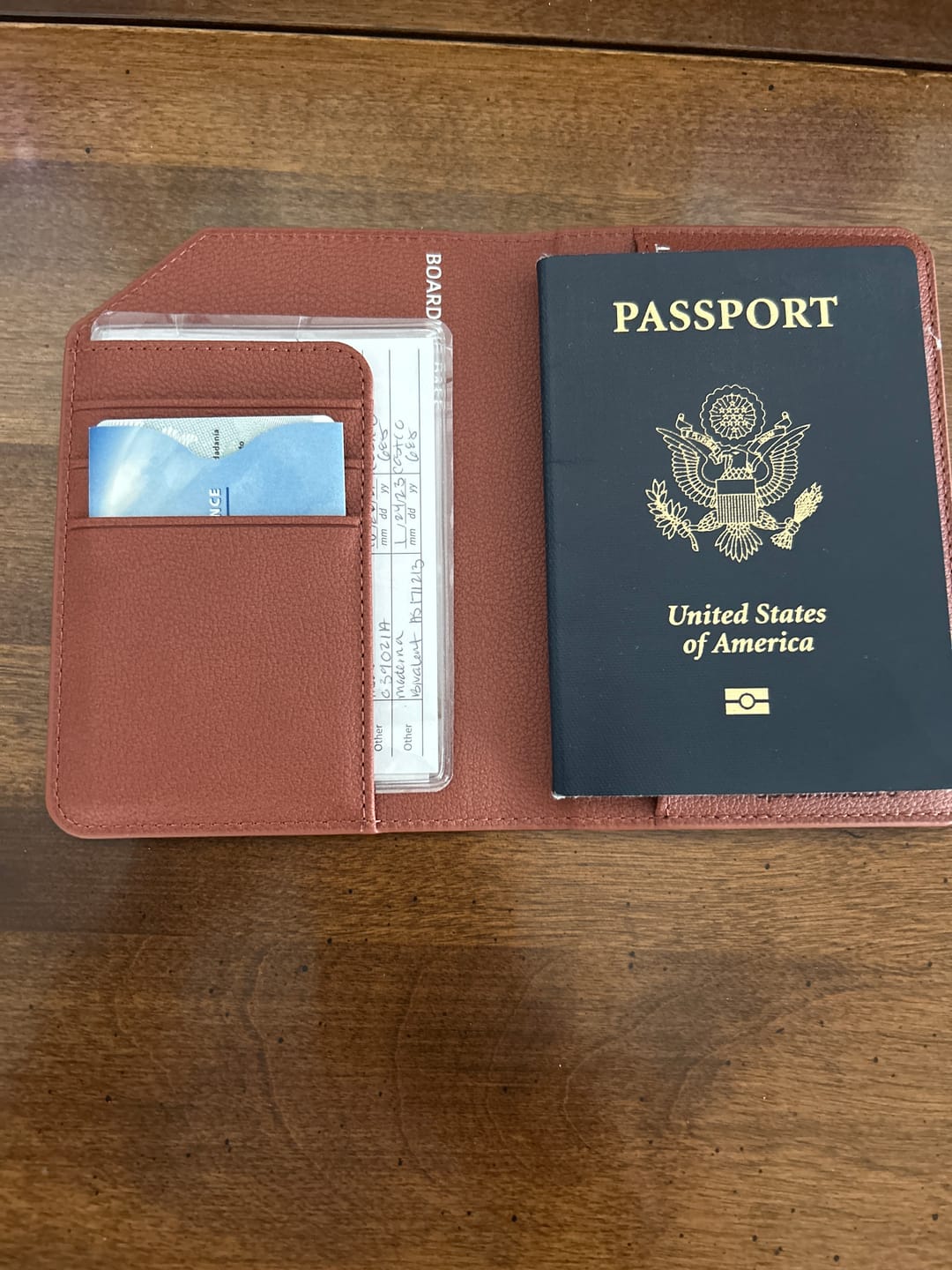 Customer photo review of Passport Holder Air