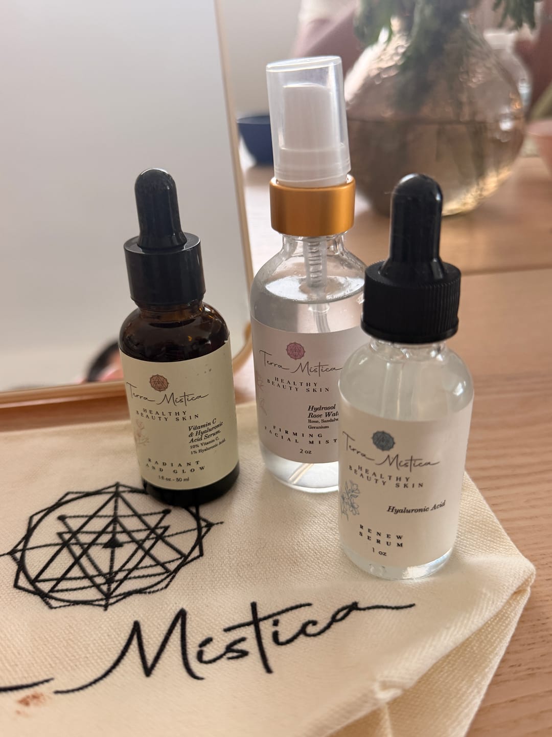 Customer photo review of Terra Mística Ritual: Facial Self-Massage Workshop | Miami | July 26