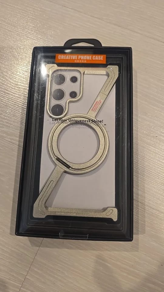Customer photo review of Titanium Frameless Case for Z Fold & Ultra Series