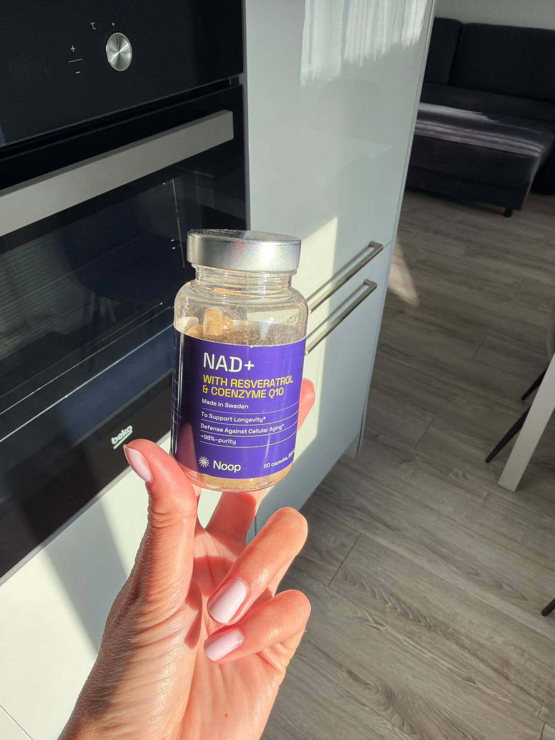 Customer photo review of NAD+ Komplex Med Resveratrol & CoQ10 Noop