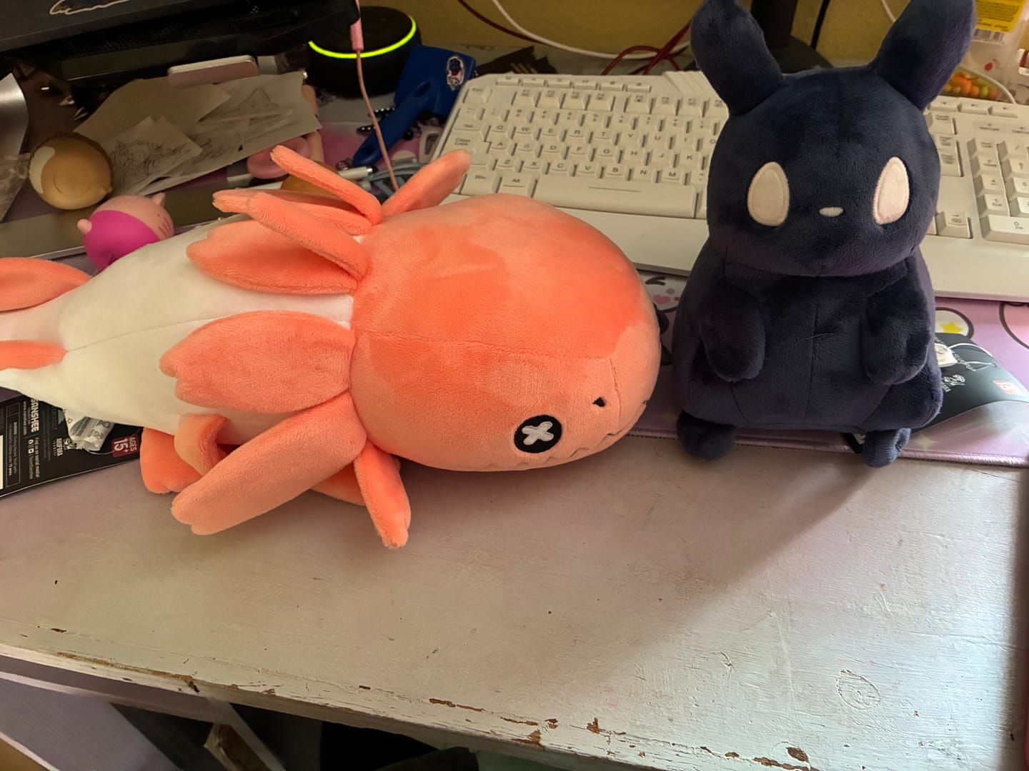 Customer photo review of Rain World - The Watcher Slugpup Plush