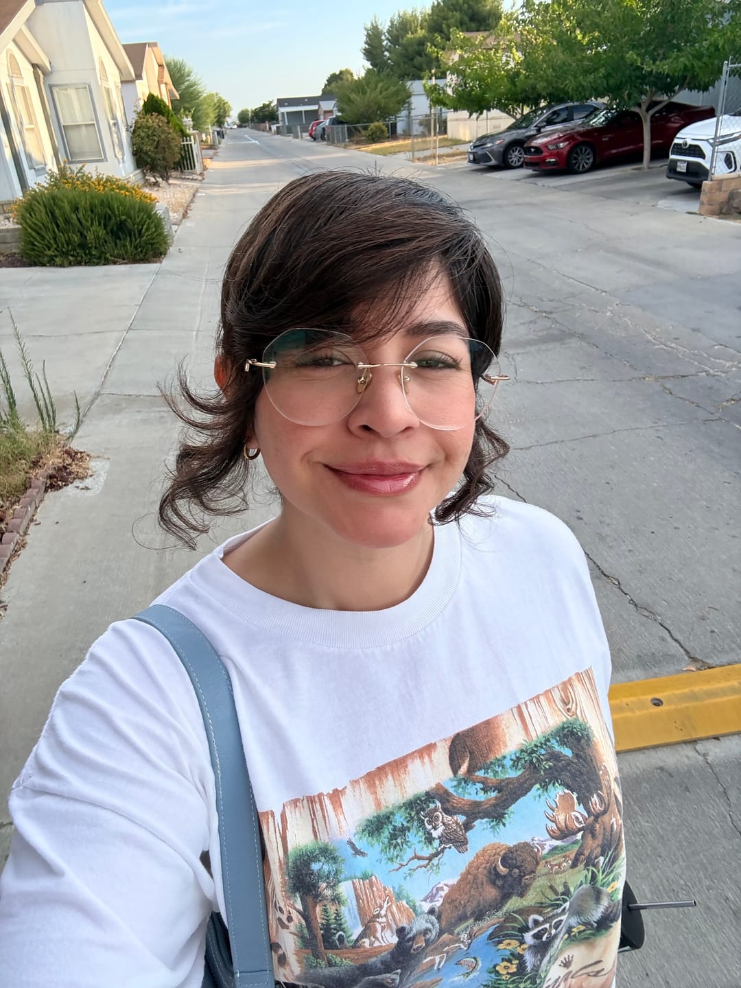 Customer photo review of Priscilla Light Volume Topper