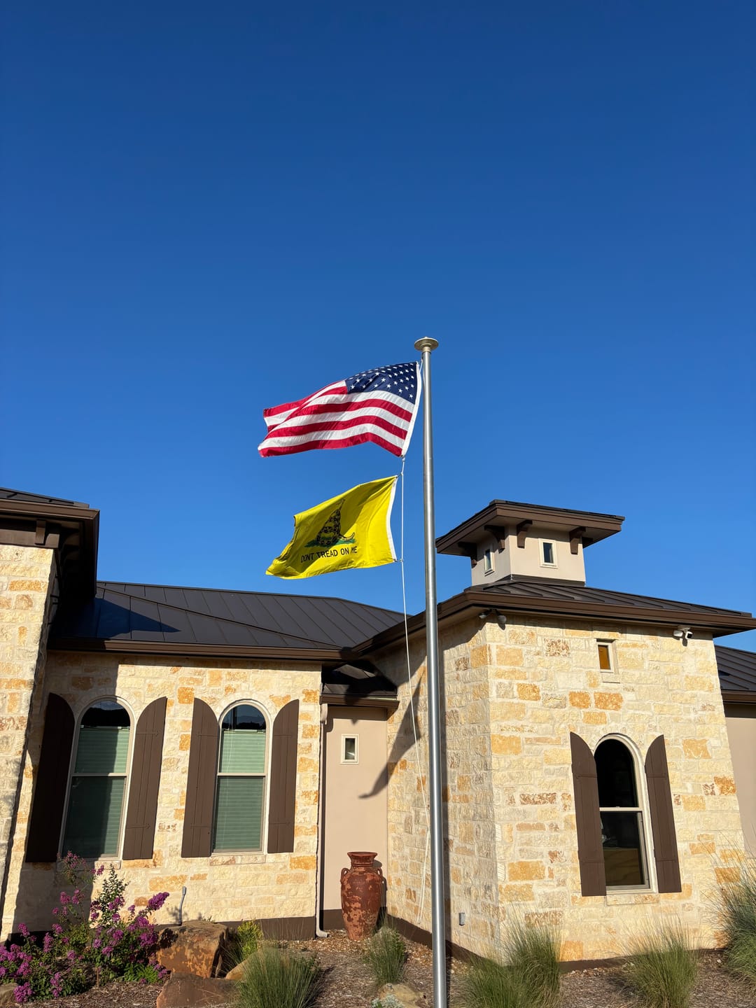 Customer photo review of 4' x 6' American Flag