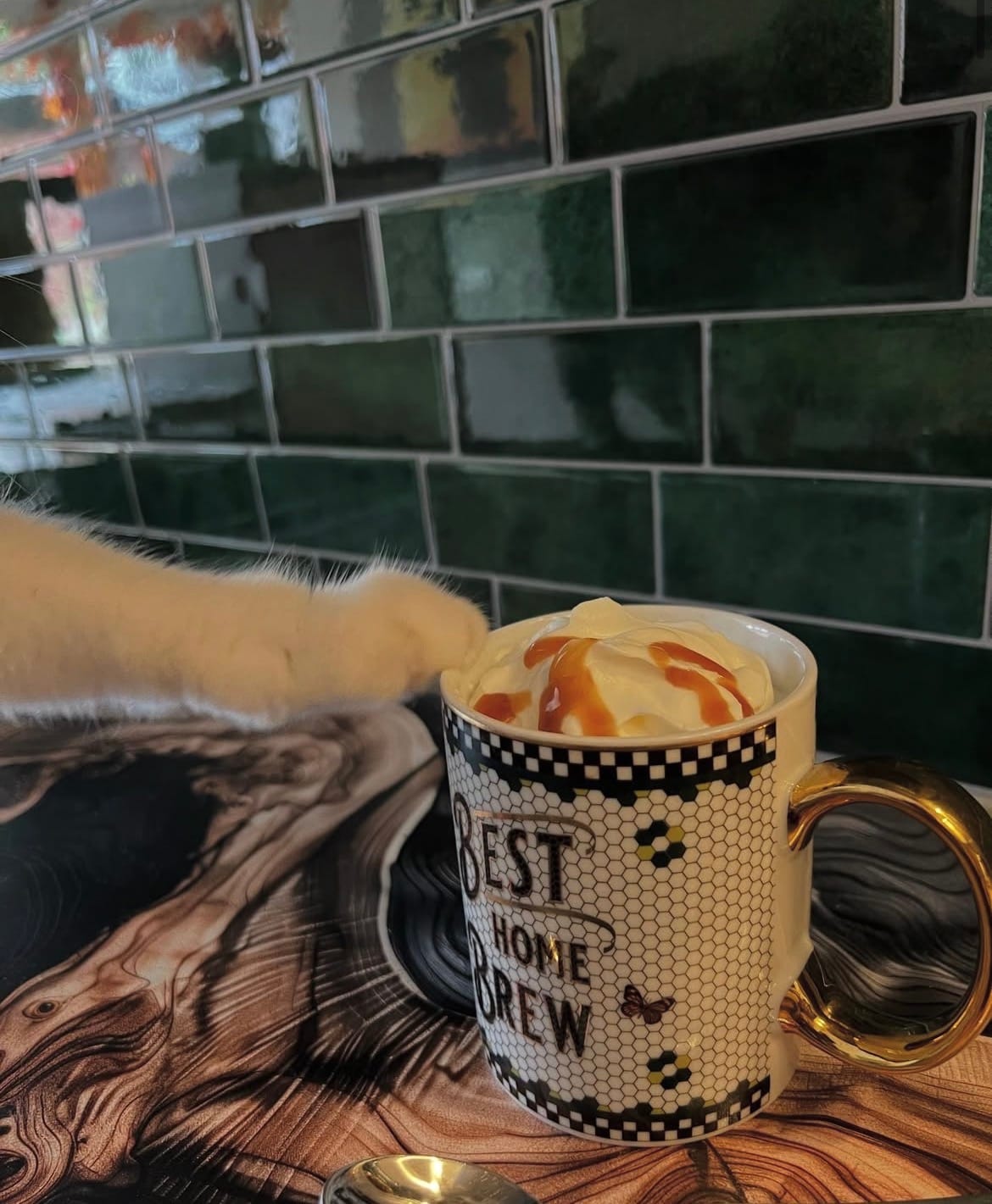 Customer photo review of Butterscotch Brew – Rooibos Tee Butterscotch Karamell