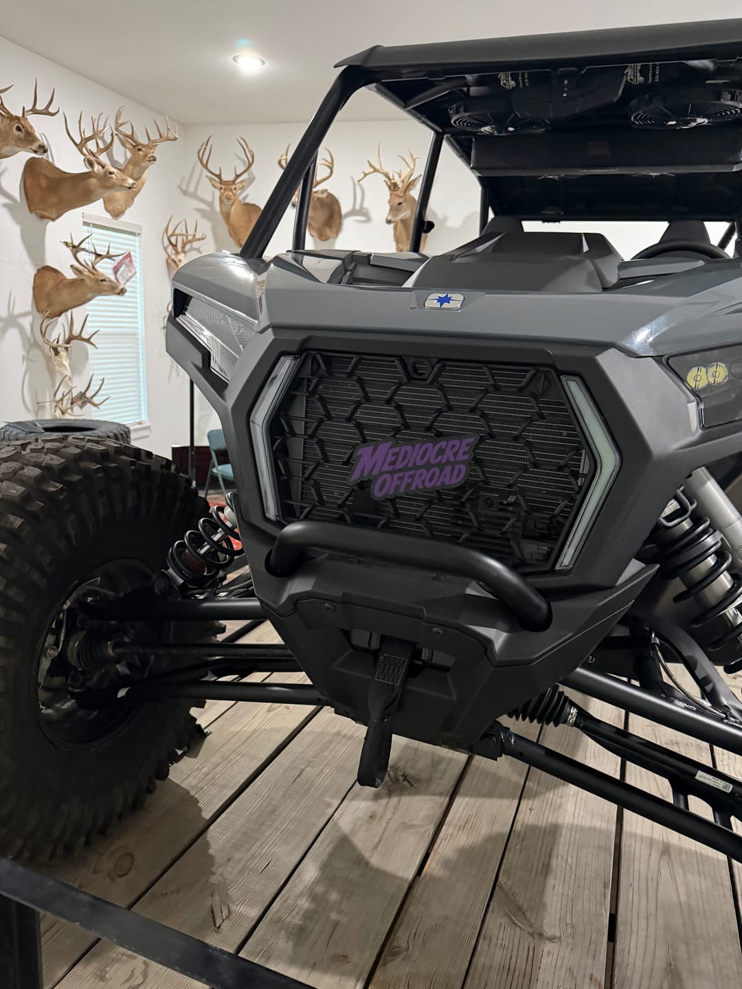 Customer photo review of Grill Logo Badge – Polaris RZR XP 1000 (2024–2025) & 26 XP and XPS NEW grille design