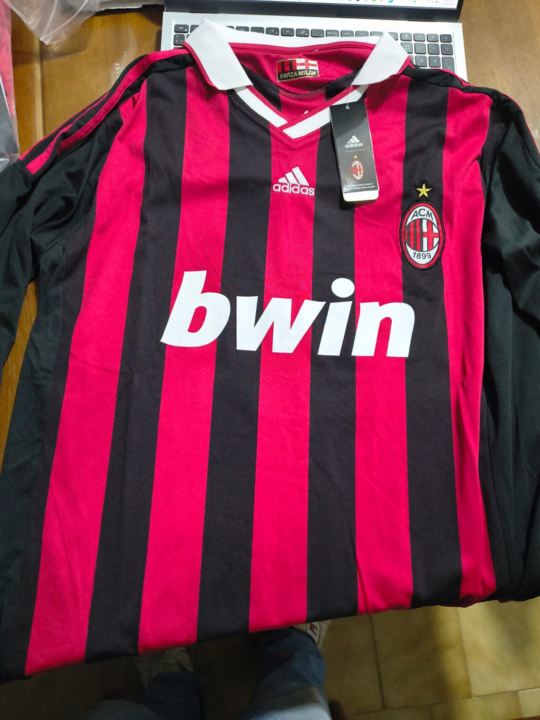 Customer photo review of RONALDINHO #80 Ac Milán Local 2009/10