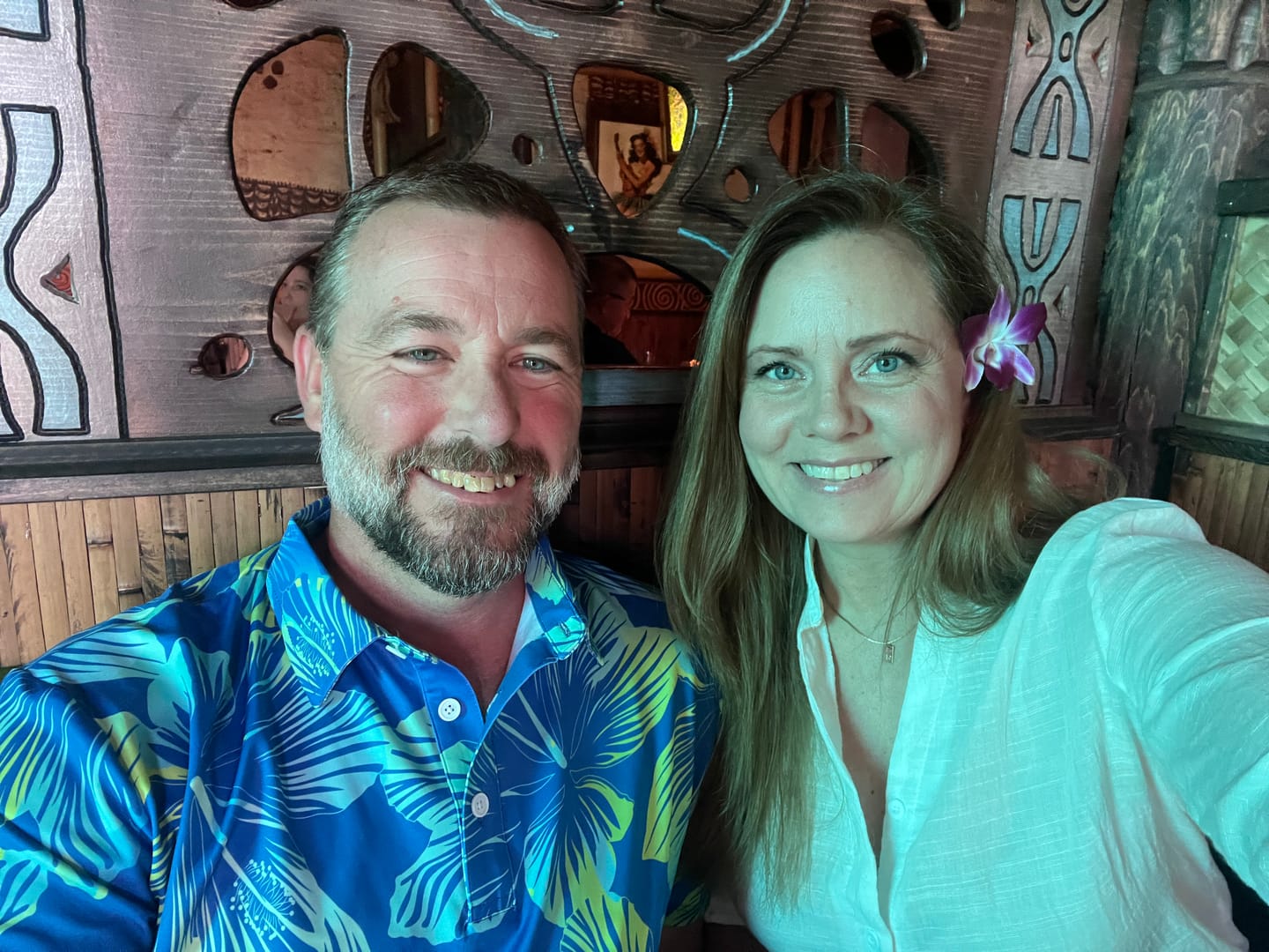 Customer photo review of Blue Hawaiian