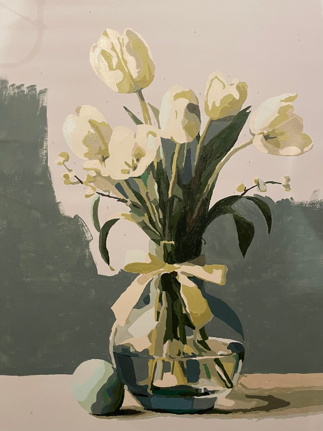 Customer photo review of Whispers of Spring | Paint by Number