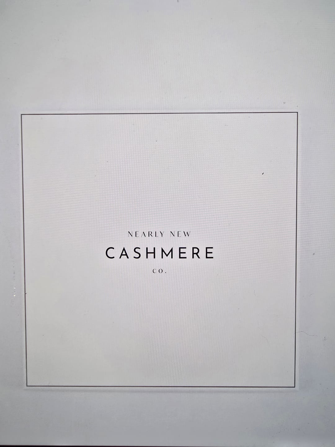 Customer photo review of Nearly New Cashmere Silk Scarf Box