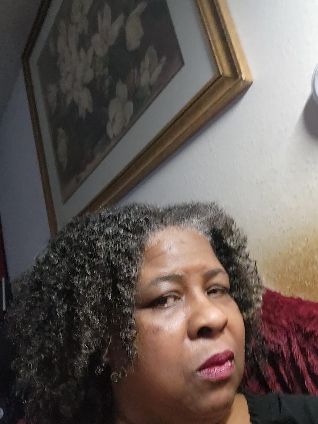 Customer photo review of Scalp Moisturizing Leave-In Treatment