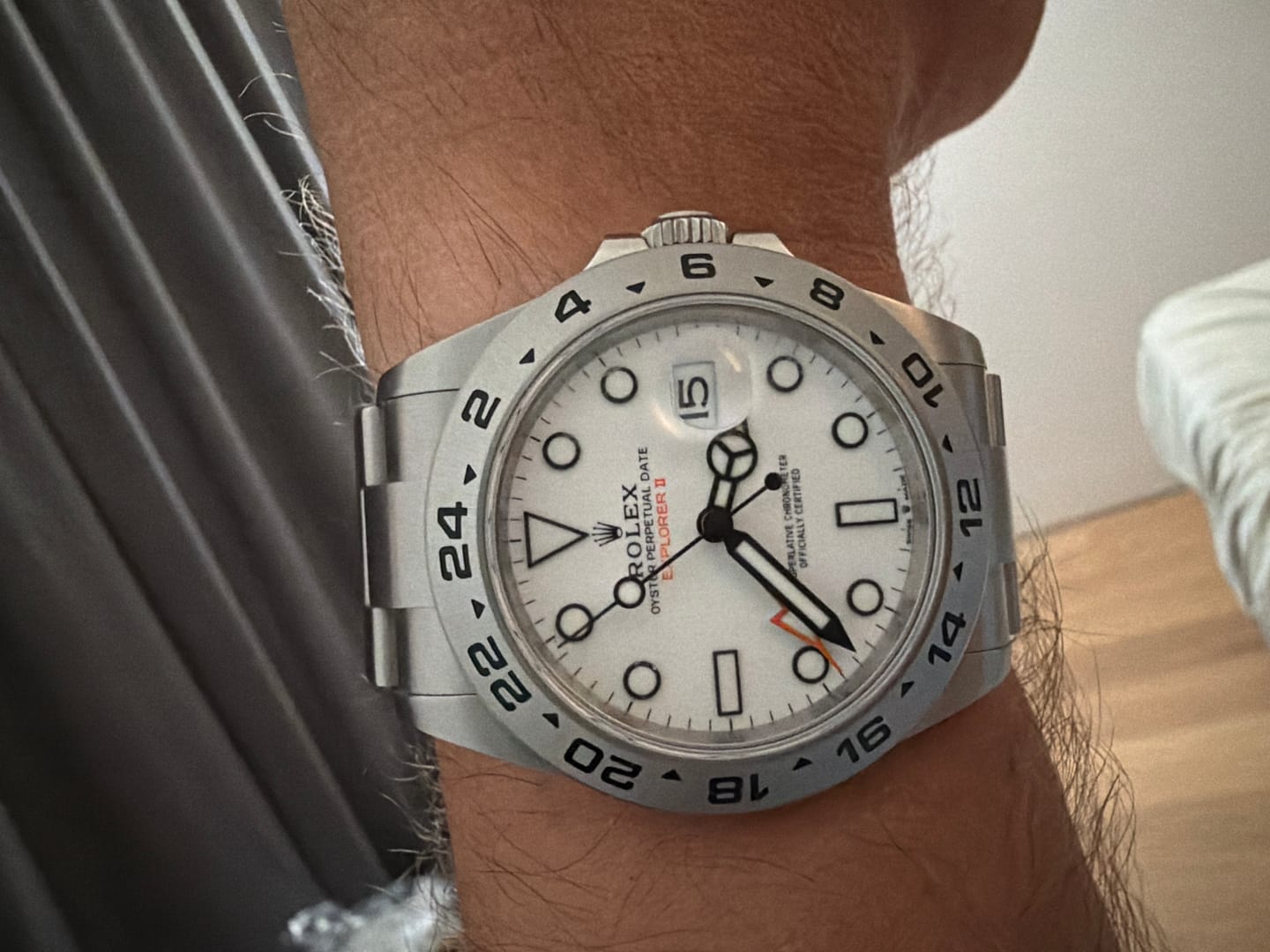 Customer photo review of Rolex Explorer II Polar - 226570 - Full-Set