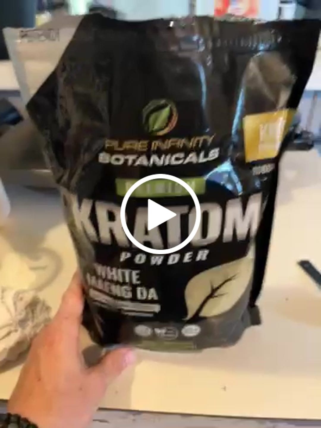 Customer video review of PIB Powder White Maeng Da