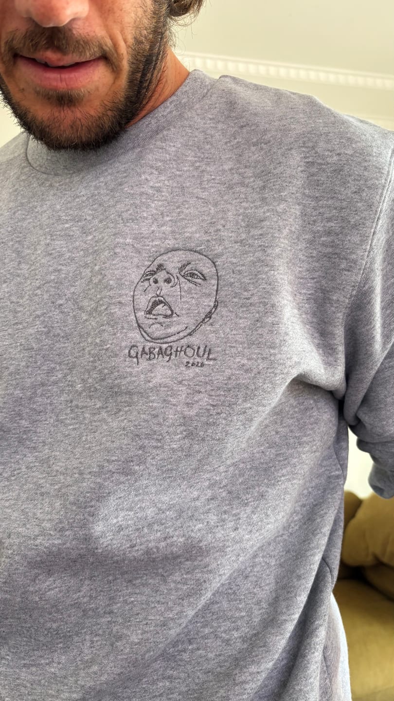 Customer photo review of CUSTOM Men's Crewneck
