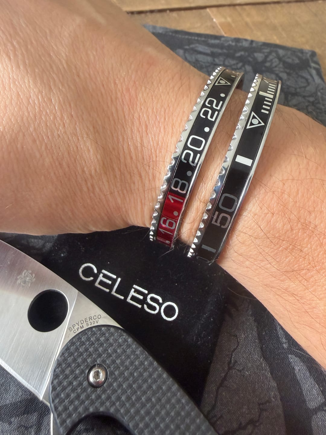 Customer photo review of BEZELET BLACK SUB