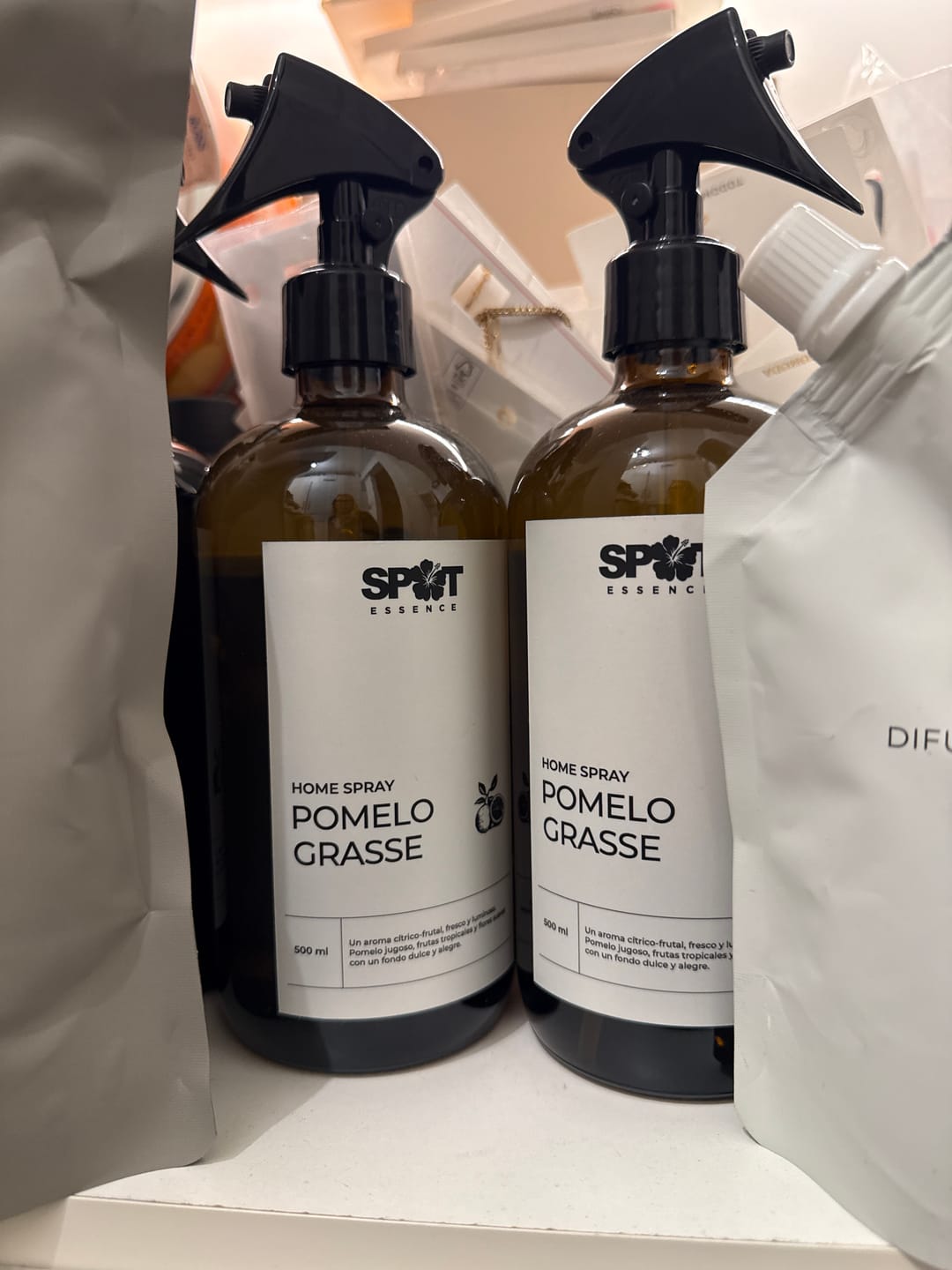 Customer photo review of Home Spray Pomelo Grasse Black 500ml