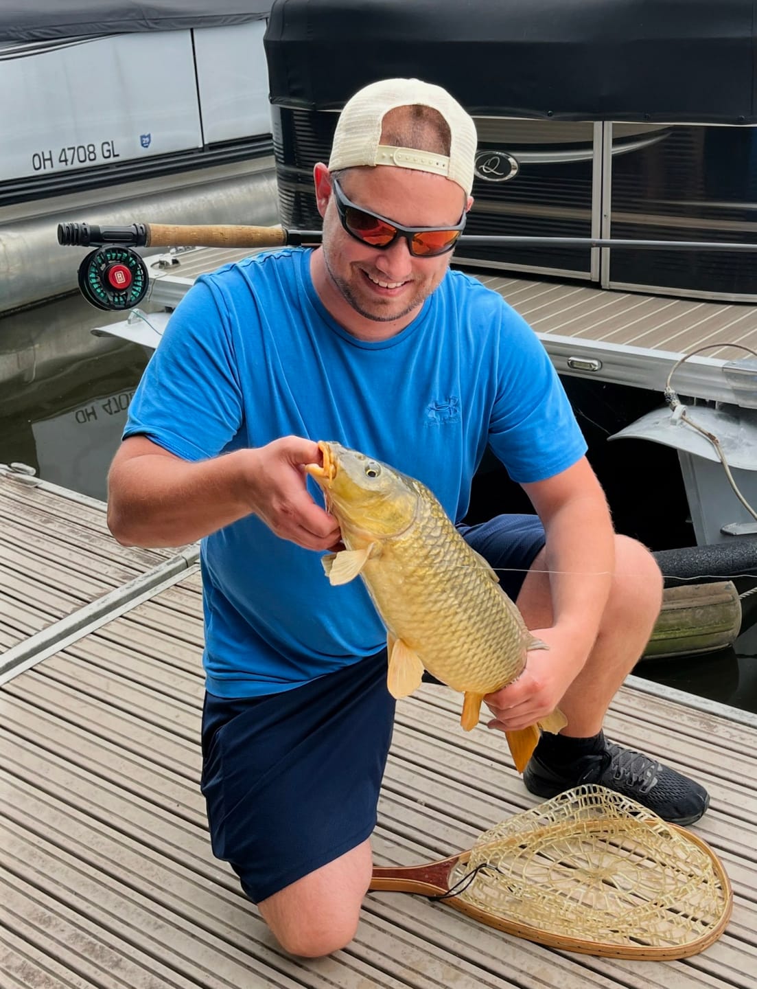 Customer photo review of FIRST CAST Pro 6wt / 8.5ft – Travel Fly Rod