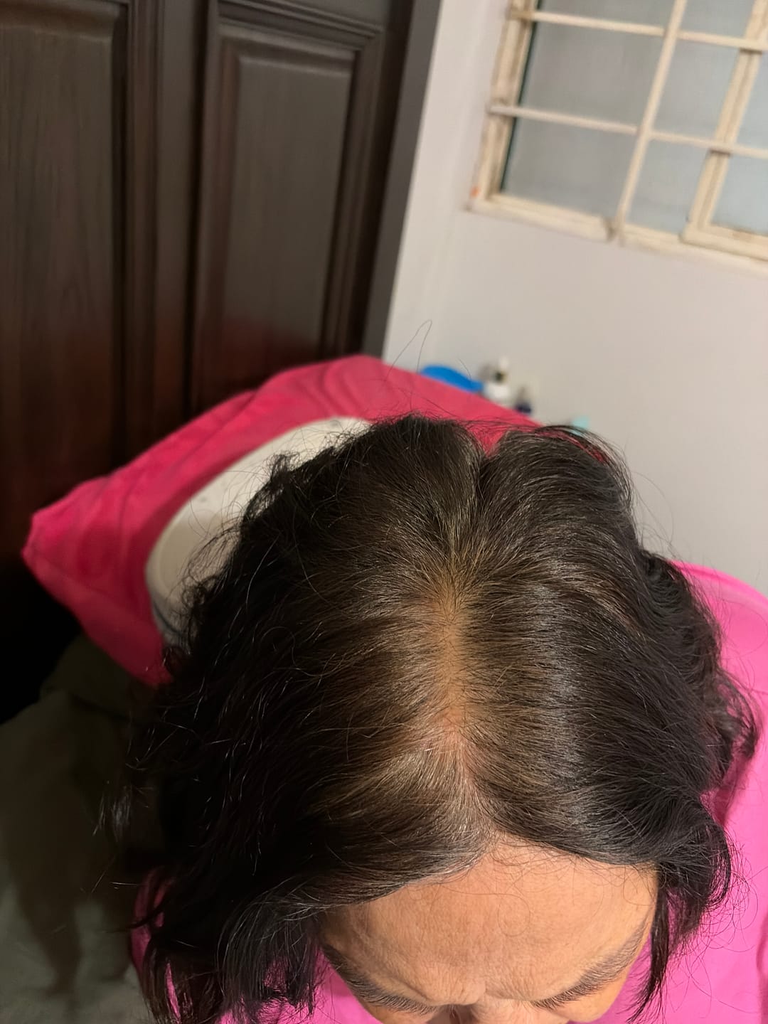Customer photo review of Champú Tinte Instantáneo