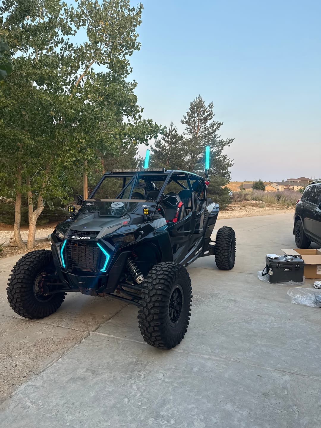 Customer photo review of Lucky Whips Rzr Fang Lights
