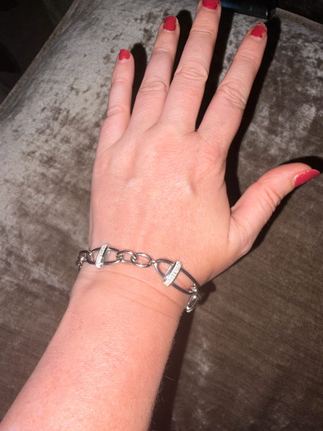 Customer photo review of Embellished Solas Bracelet