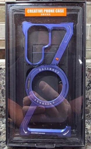 Customer photo review of Titanium Frameless Case for Z Fold & Ultra Series