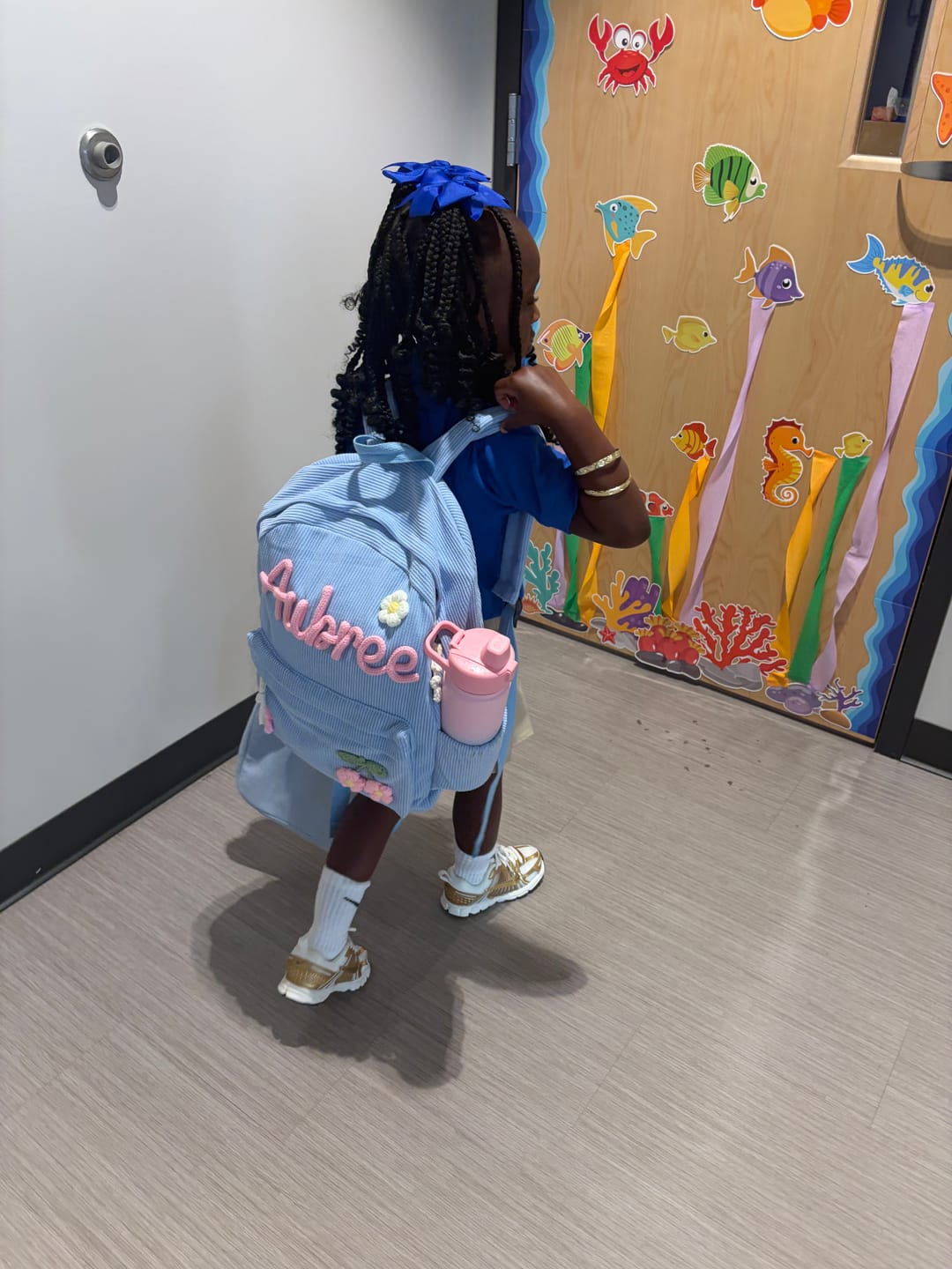 Customer photo review of K&C - Personalized Knitted Backpack