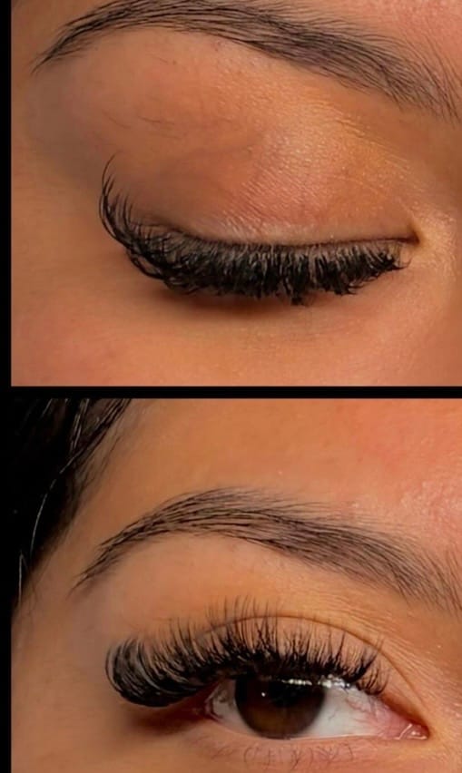 Customer photo review of Extra Strong - Lash Extension Glue