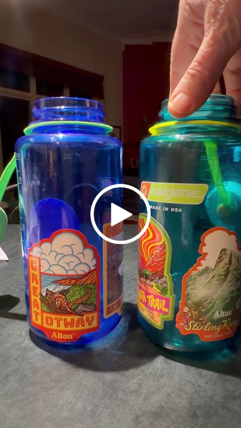 Customer video review of Larapinta Trail Sticker