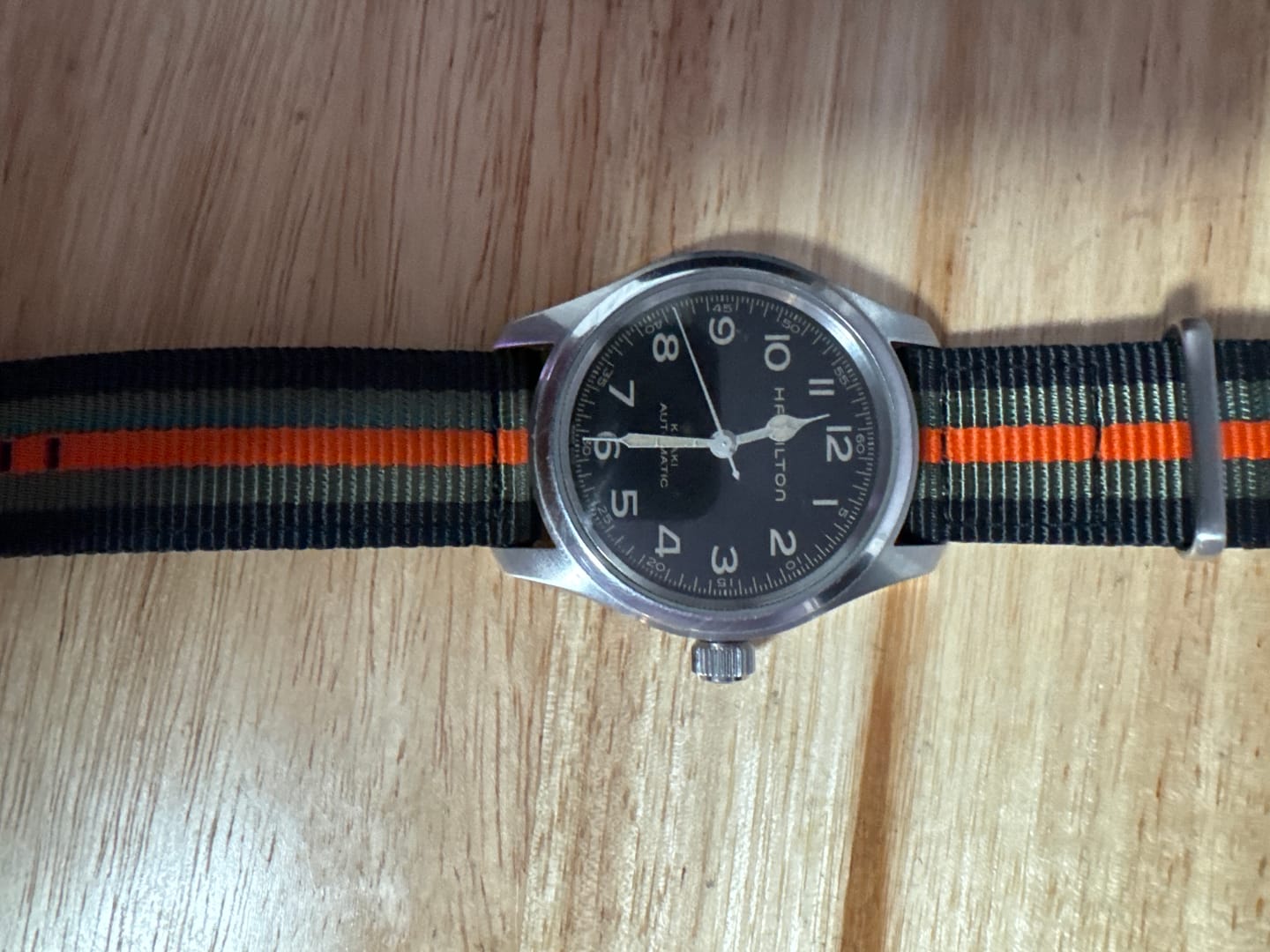 Customer photo review of The O2 Strap - Bond Orange