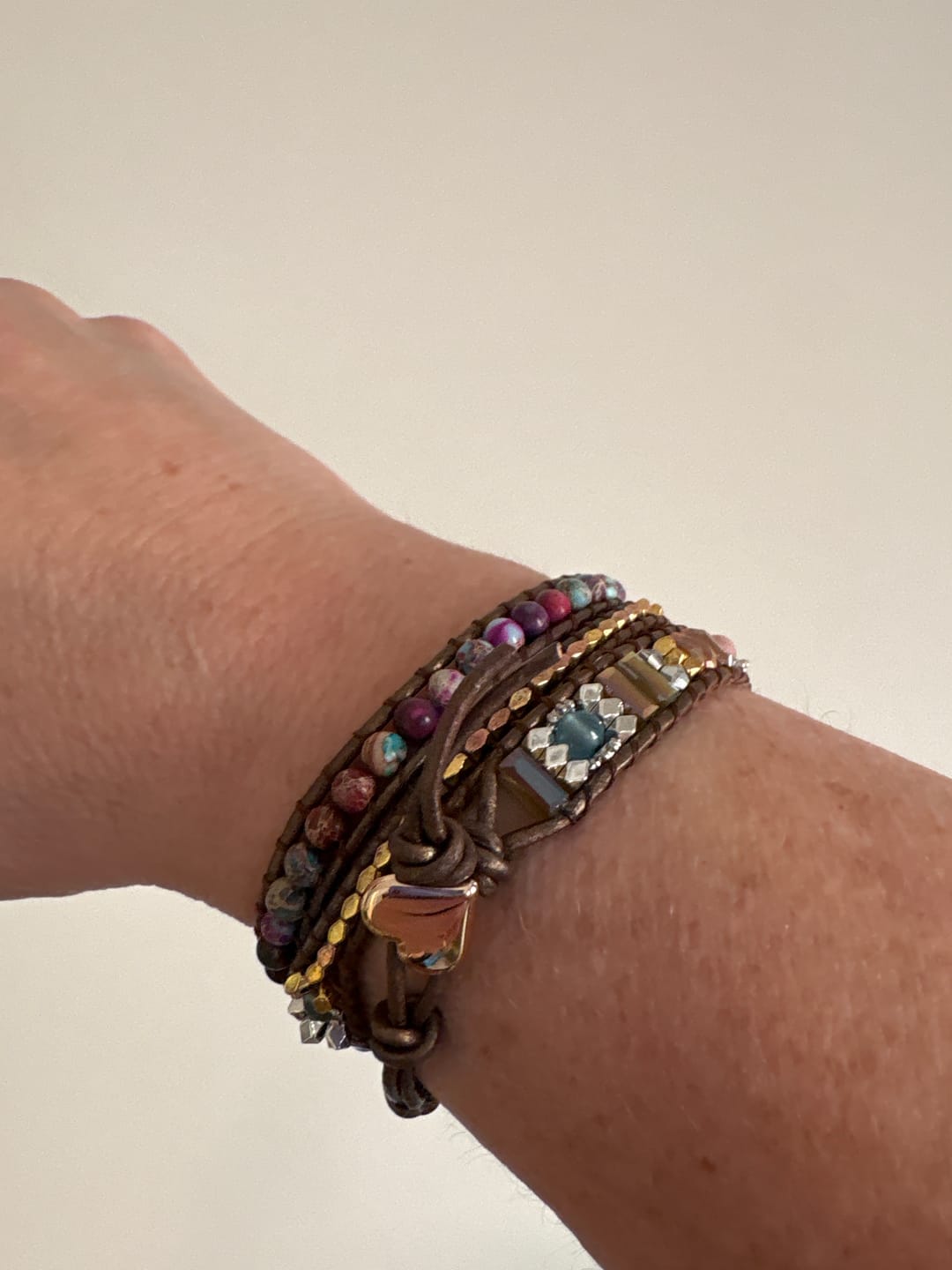 Customer photo review of Imperial Heart Protection Wrap Bracelet