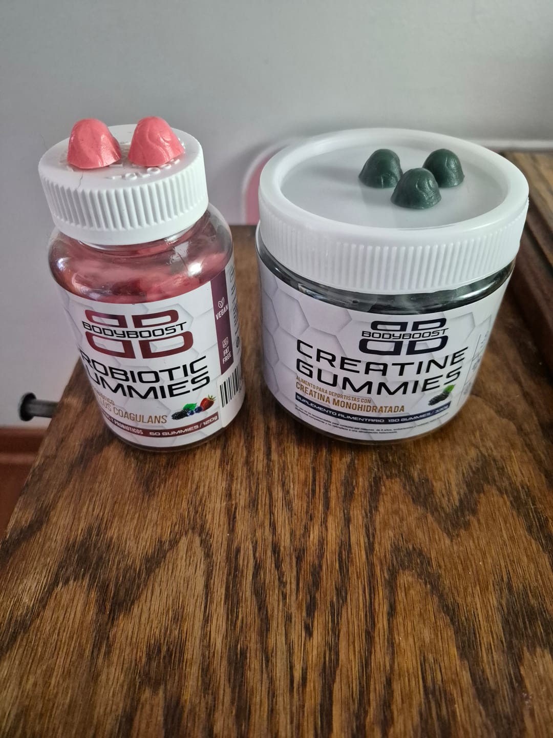 Customer photo review of Pack Creatina + Probióticos