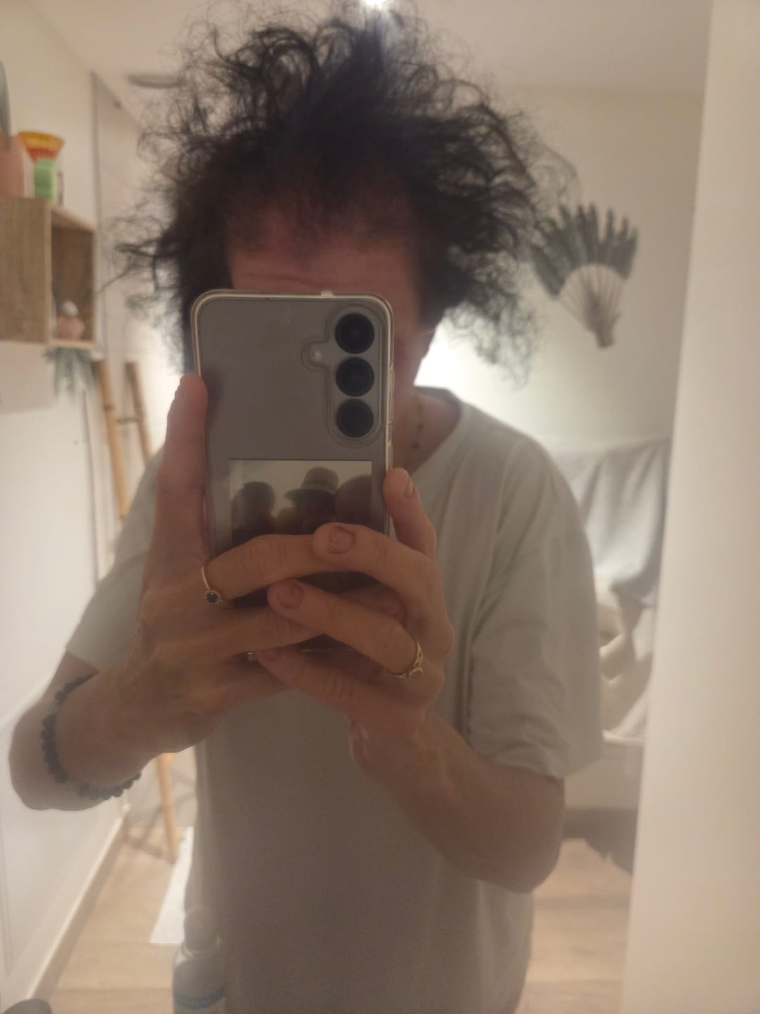 Customer photo review of Camouflage capillaire