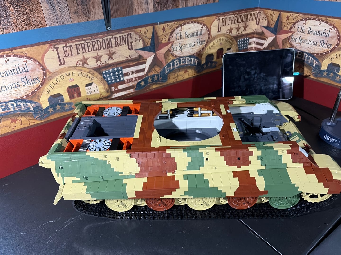 Customer photo review of COBI Tiger II Königstiger 1:12 Scale Tank : Set #2808
