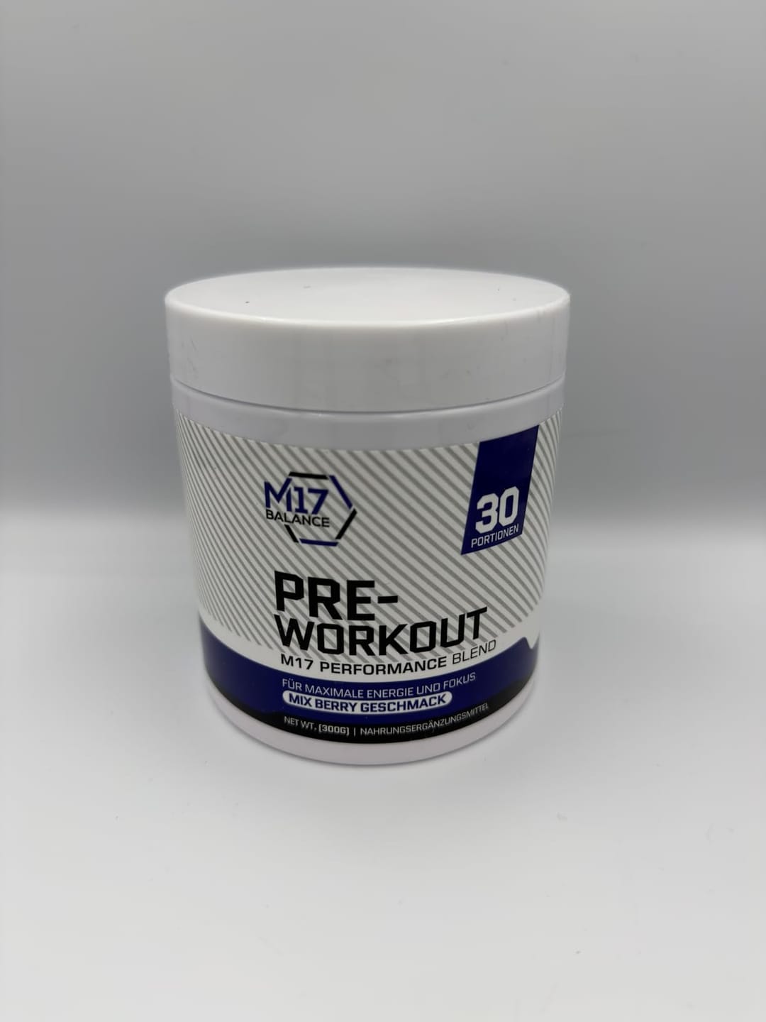 Customer photo review of Pre-Workout Powder M17 Performance Blend