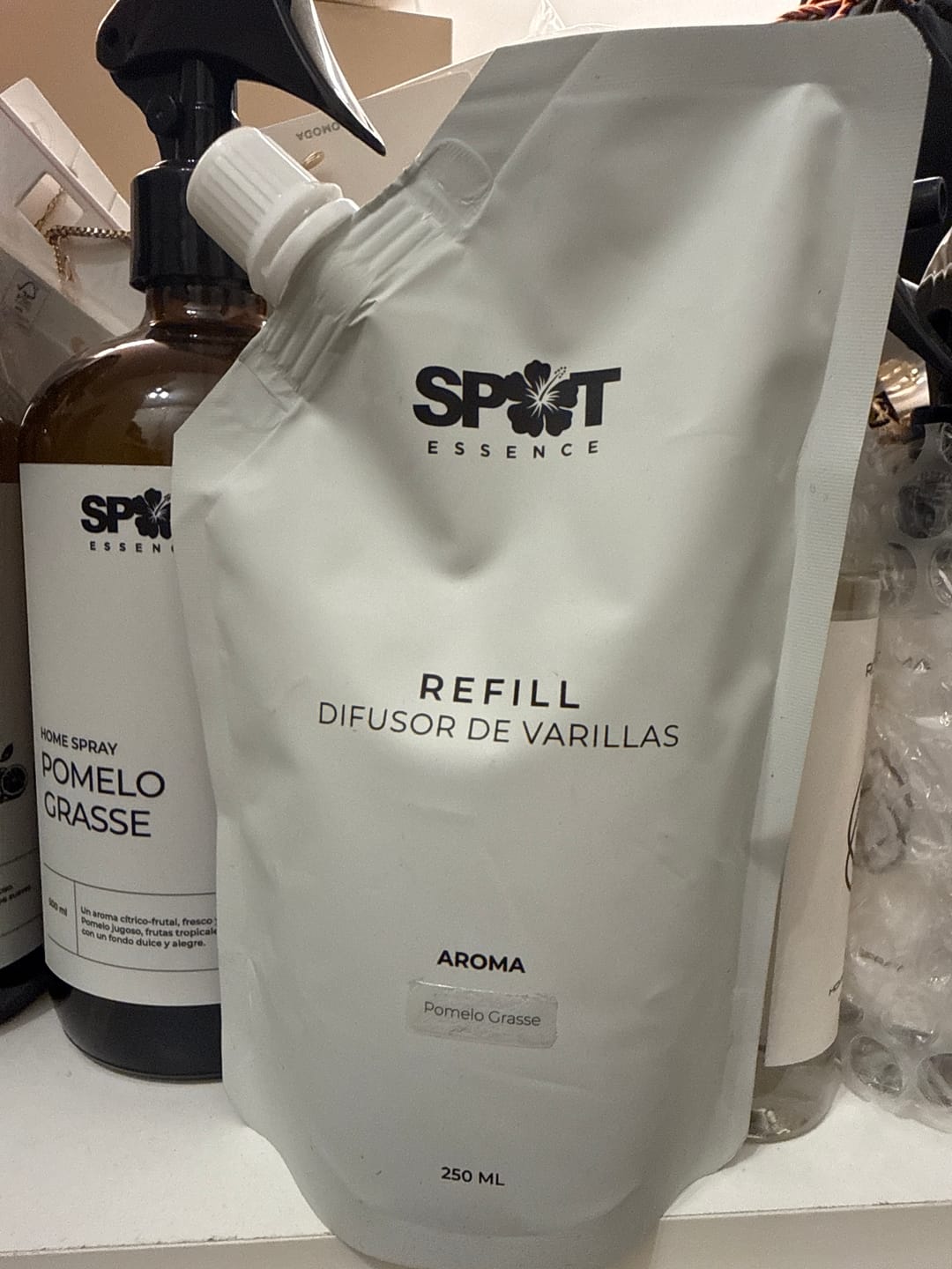 Customer photo review of Refill Difusor de Varillas Pomelo Grasse 250ml