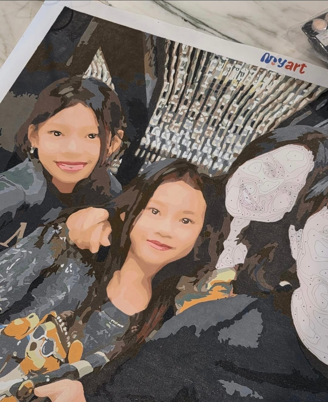 Customer photo review of Paint Your Photo