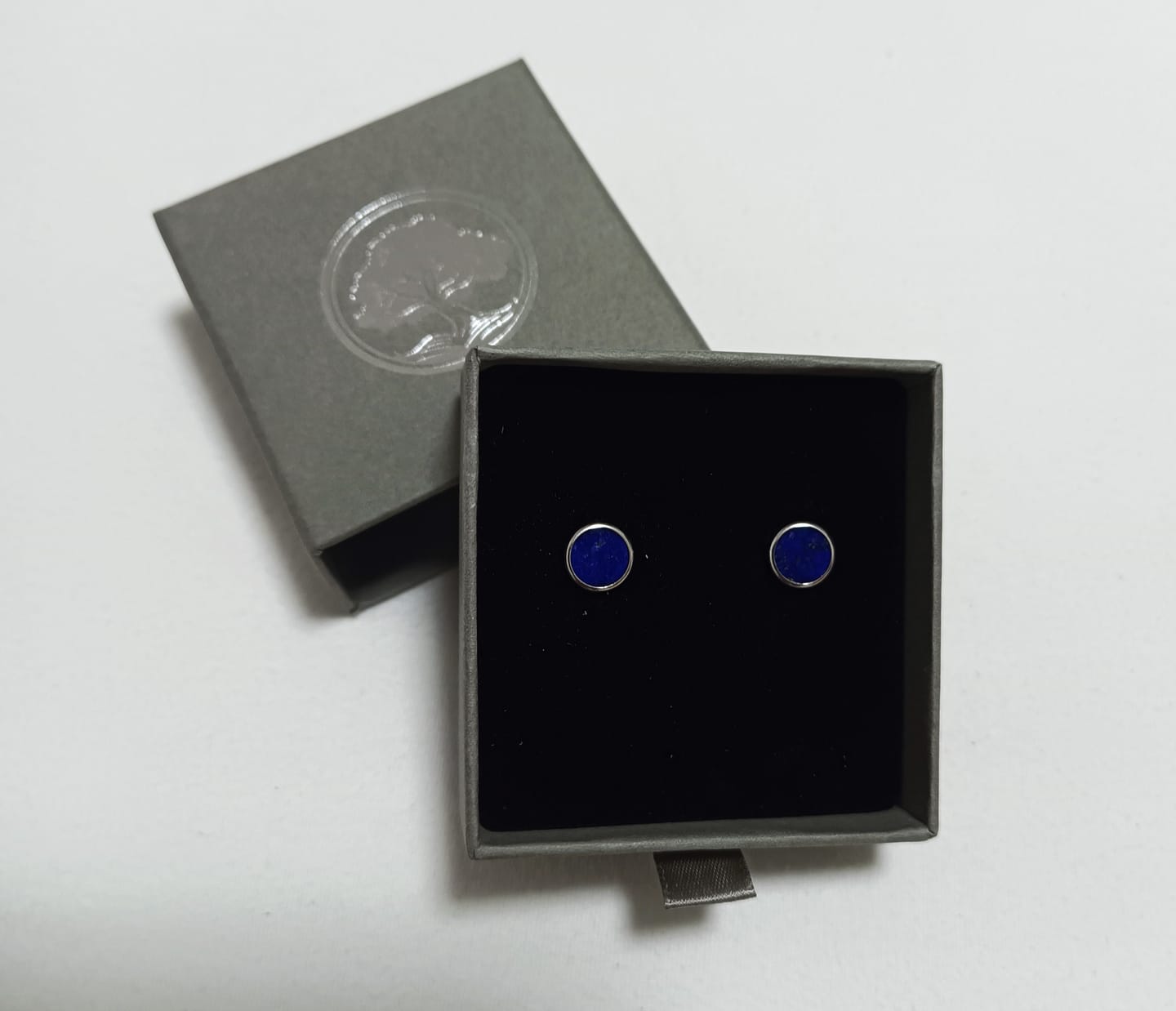 Customer photo review of Edelstein Ohrstecker Lapislazuli | Hochwertiger Edelstahl