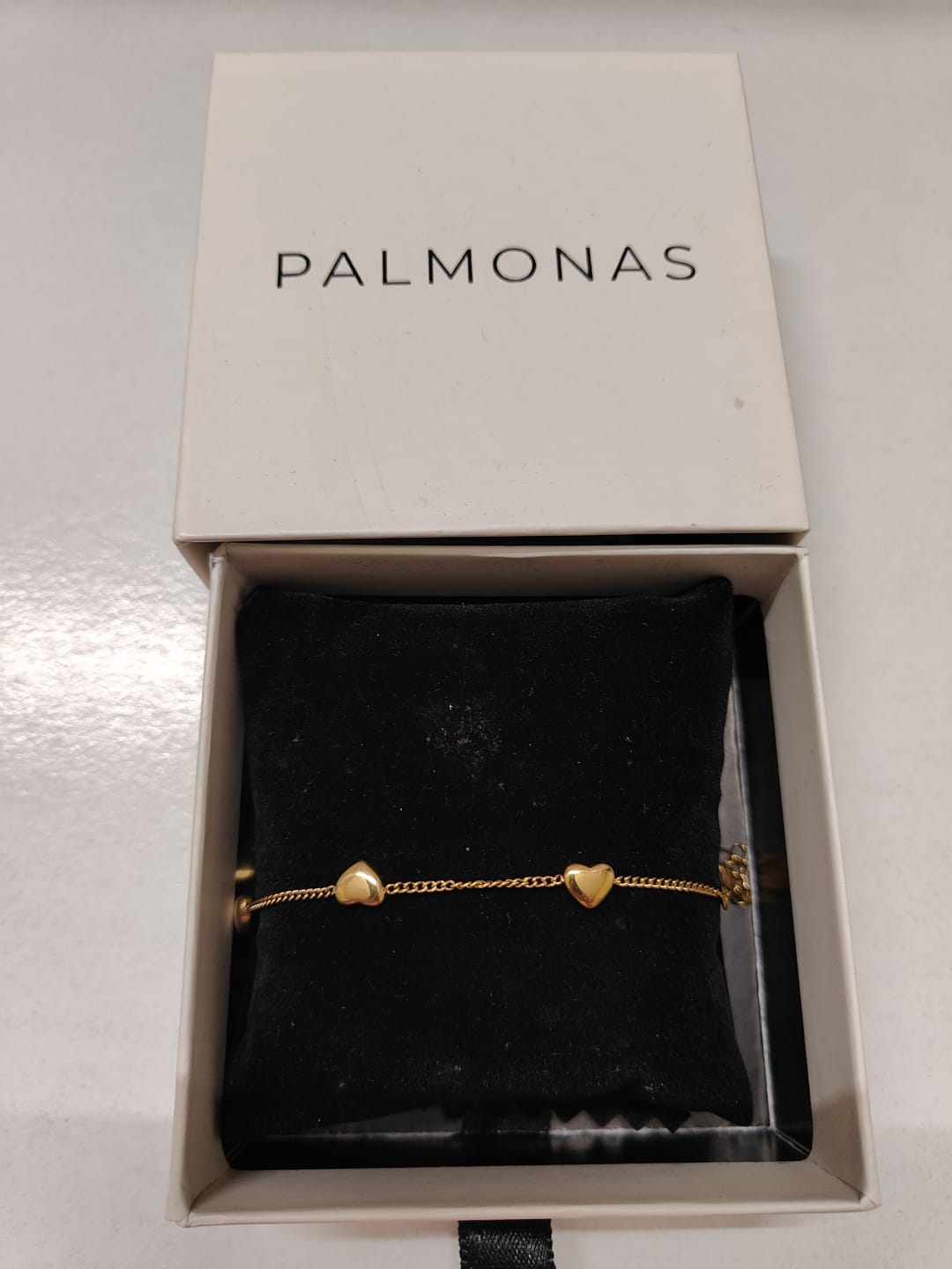 Customer photo review of Lunar Heart Bracelet