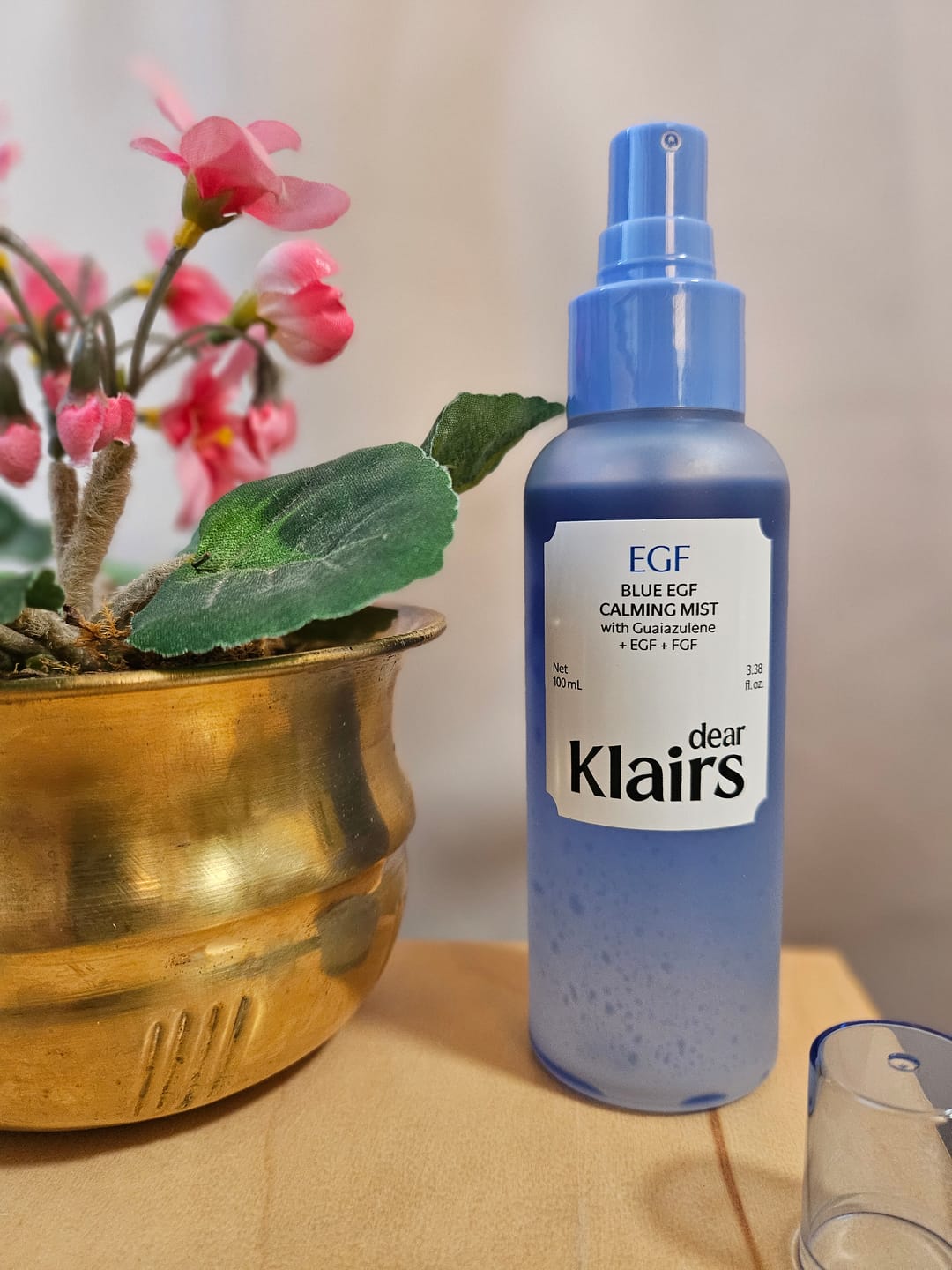 Customer photo review of Blue EGF Calming Mist