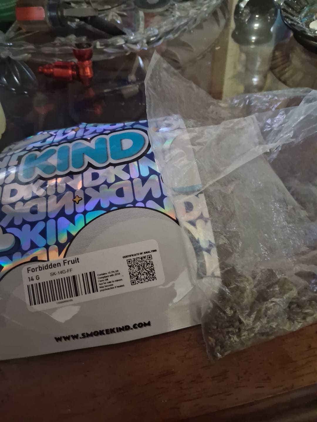 Customer photo review of Forbidden Fruit - 14 Grams - Indica