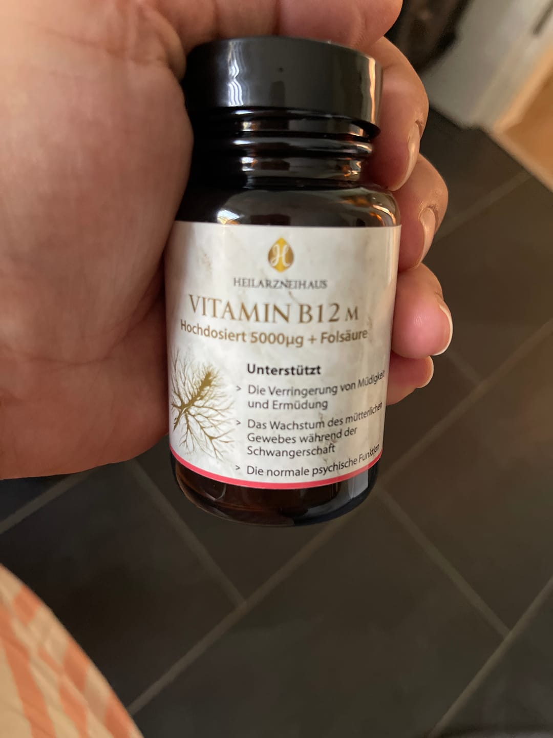 Customer photo review of Vitamin B12 hochdosiert + Folsäure Kapseln