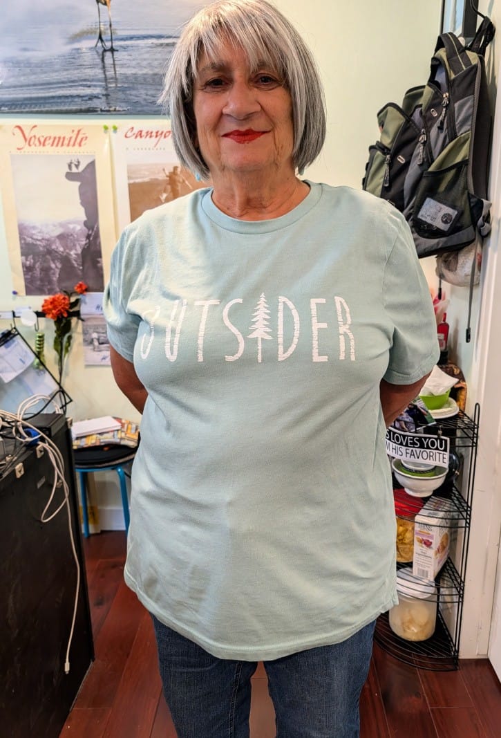 Customer photo review of Outsider T-Shirt