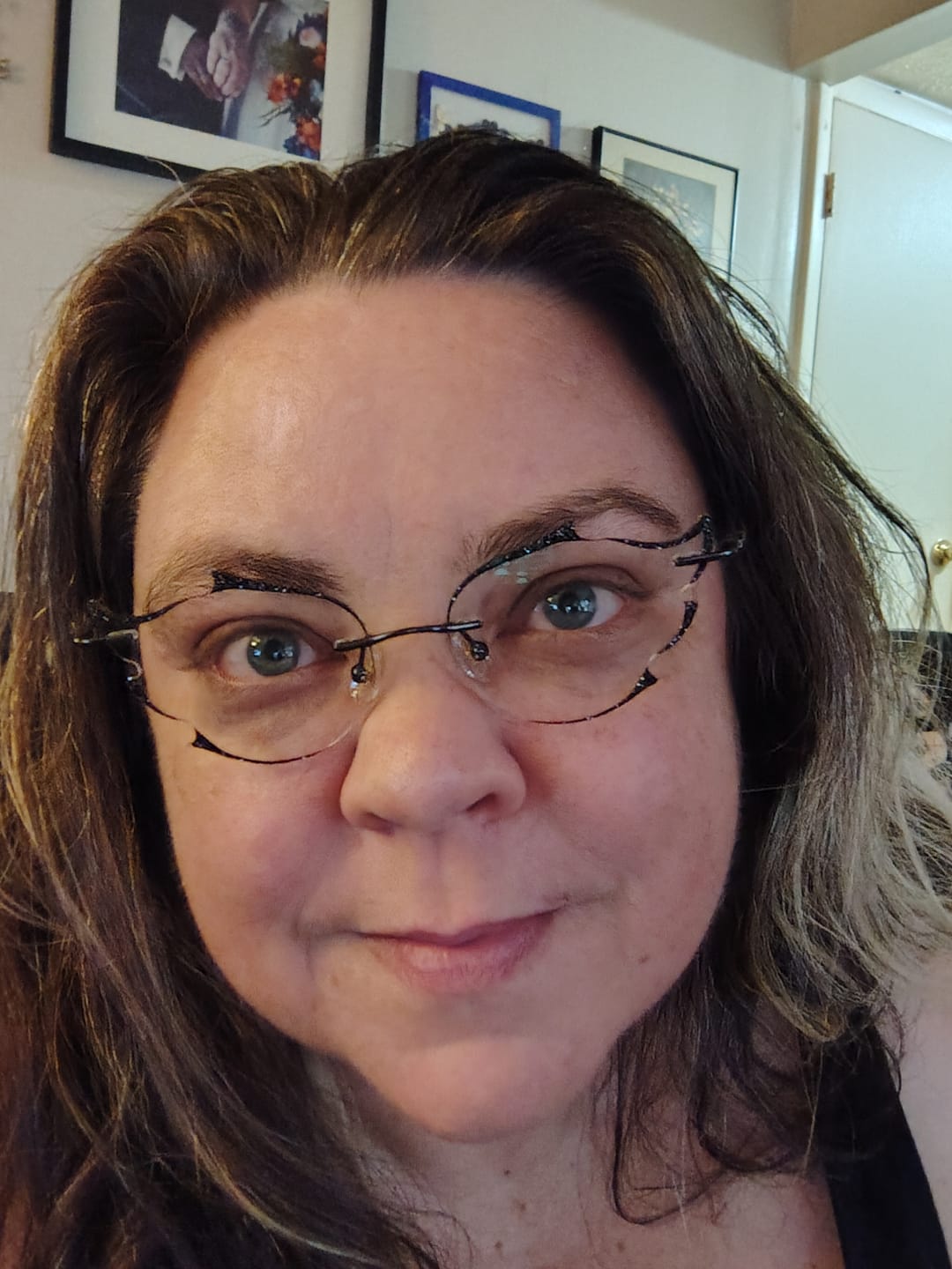 Customer photo review of Flare Eyeglasses