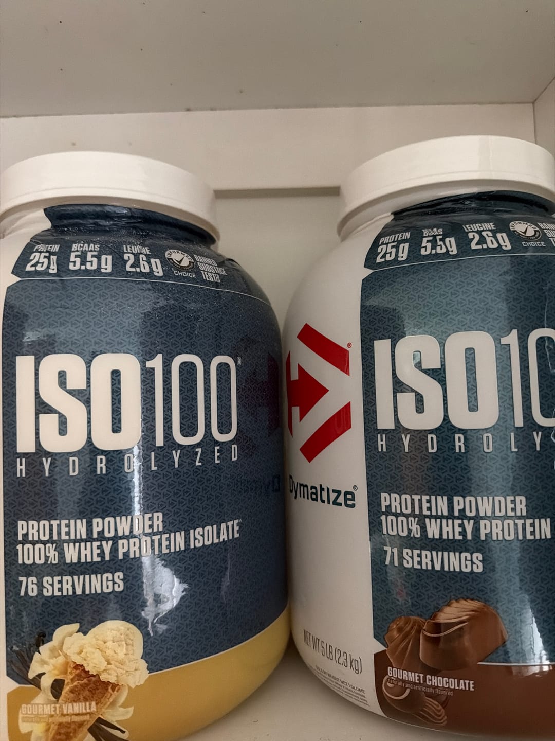 Customer photo review of ISO 100 Dymatize Proteína Hidrolizada y Aislada