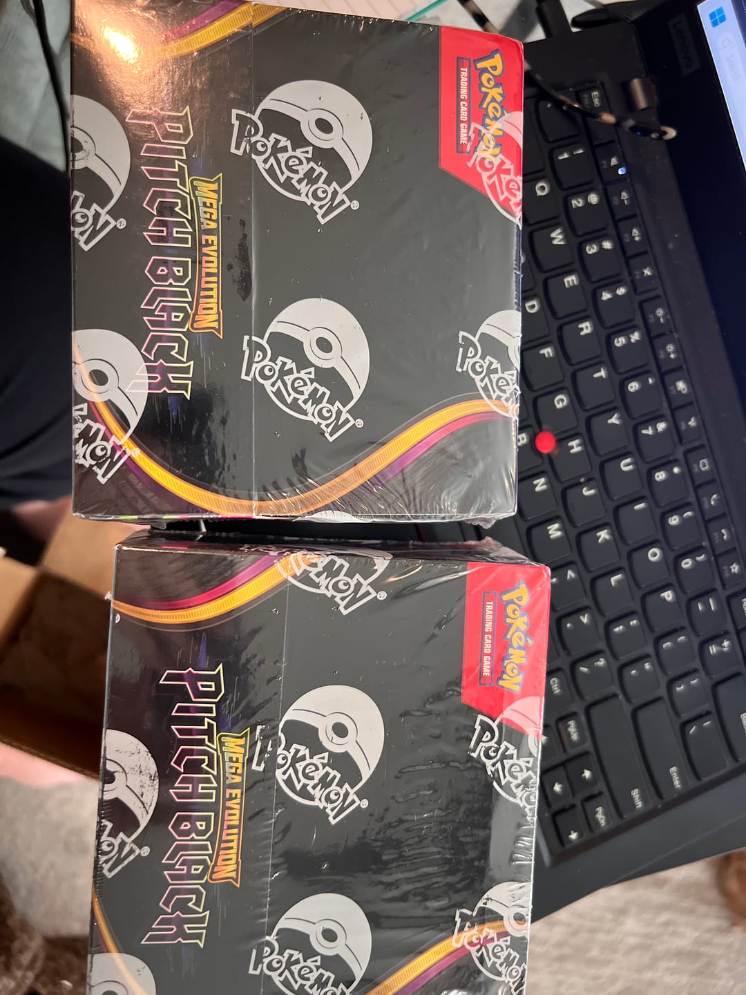 Customer photo review of Pitch Black Booster Box