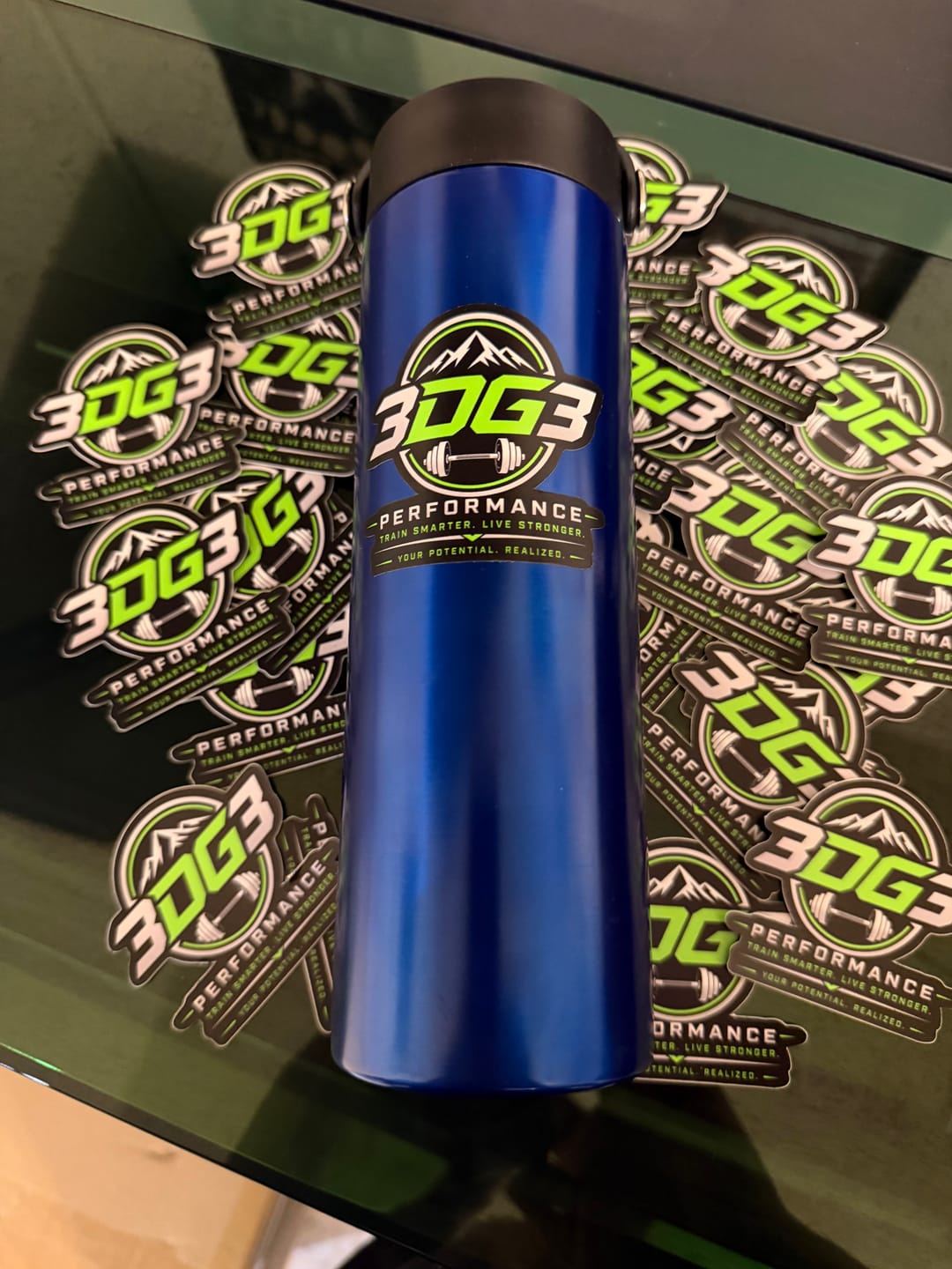 Customer photo review of Print Custom Stickers