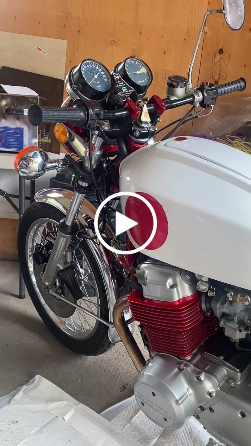 Customer video review of Honda CB Stock Type Reflector ~ Replaces 33741-340-670