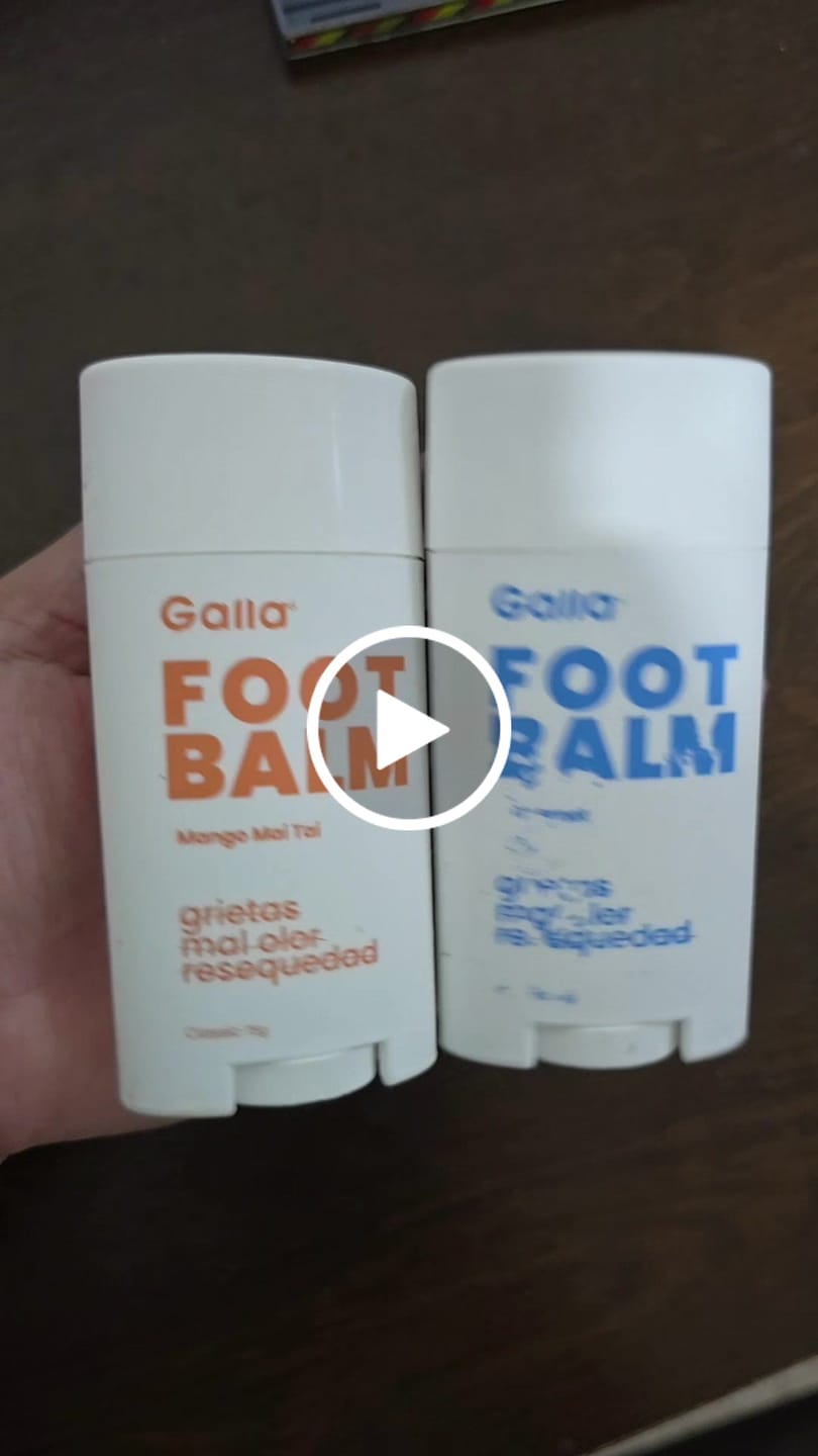 Customer video review of Foot Balm