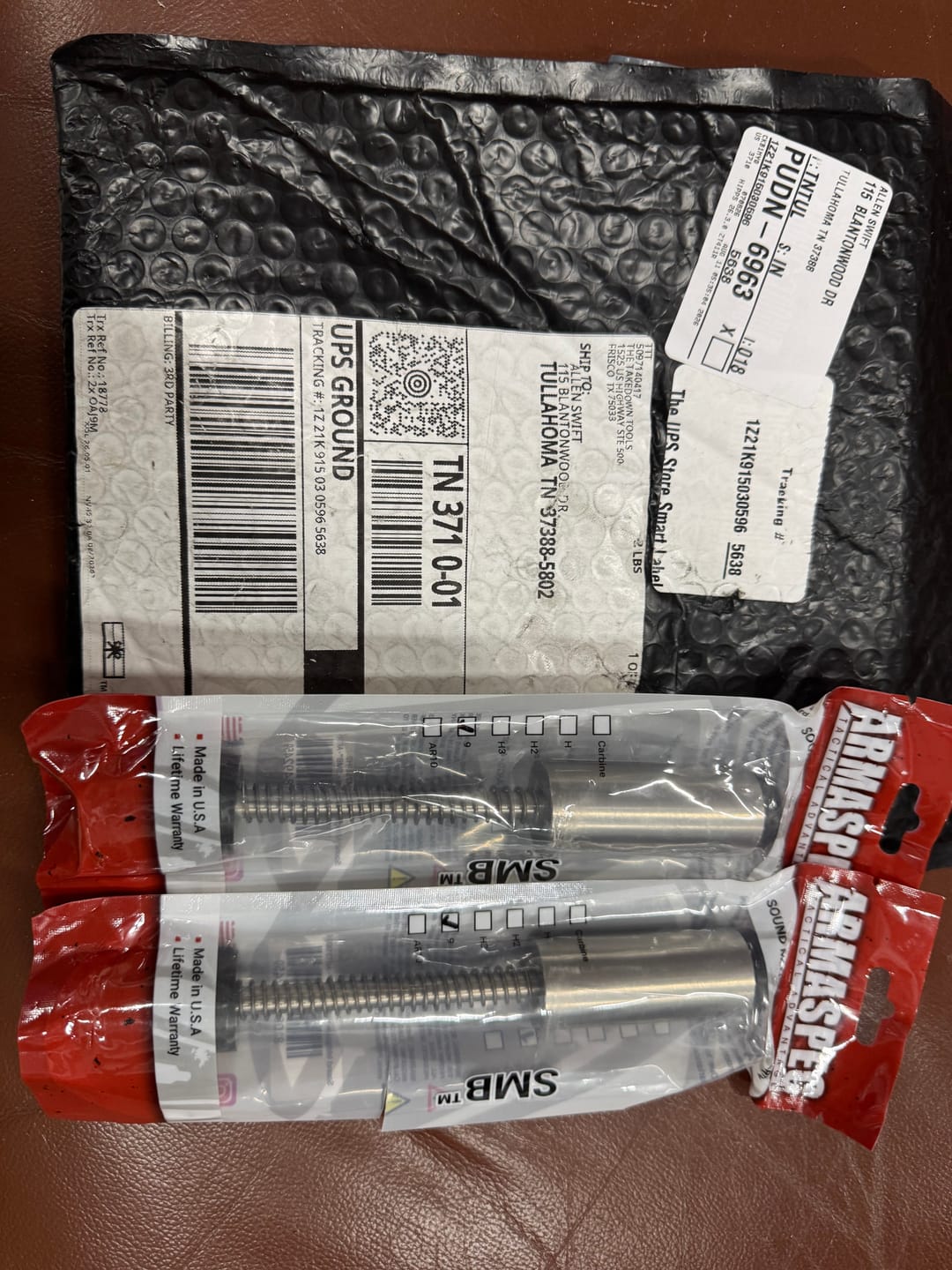 Customer photo review of Odin Works Adjustable 9mm Buffer — 5.4–7.4 oz · AR-9 Blowback & PCC Builds