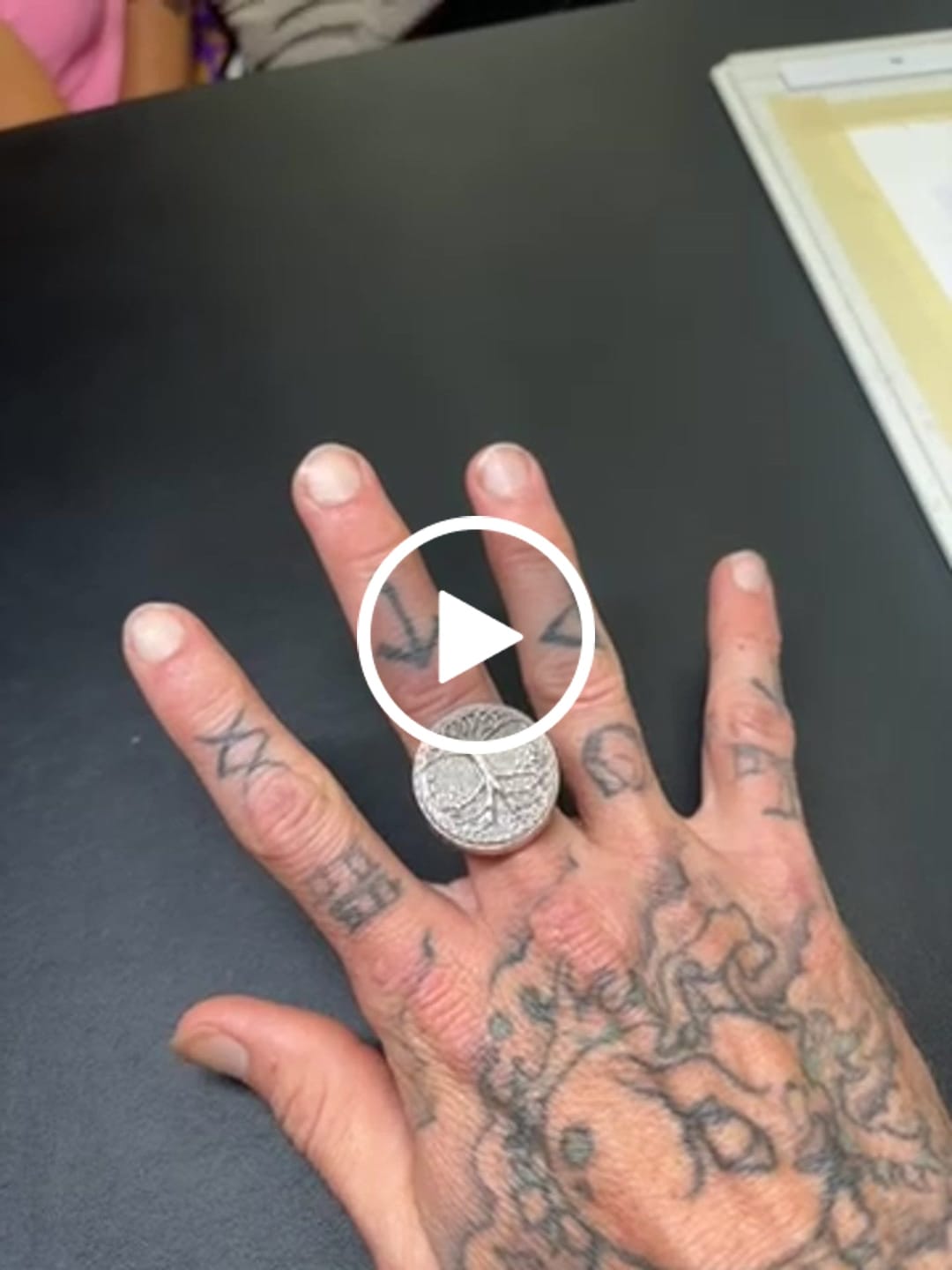 Customer video review of Yggdrasil Signet Ring